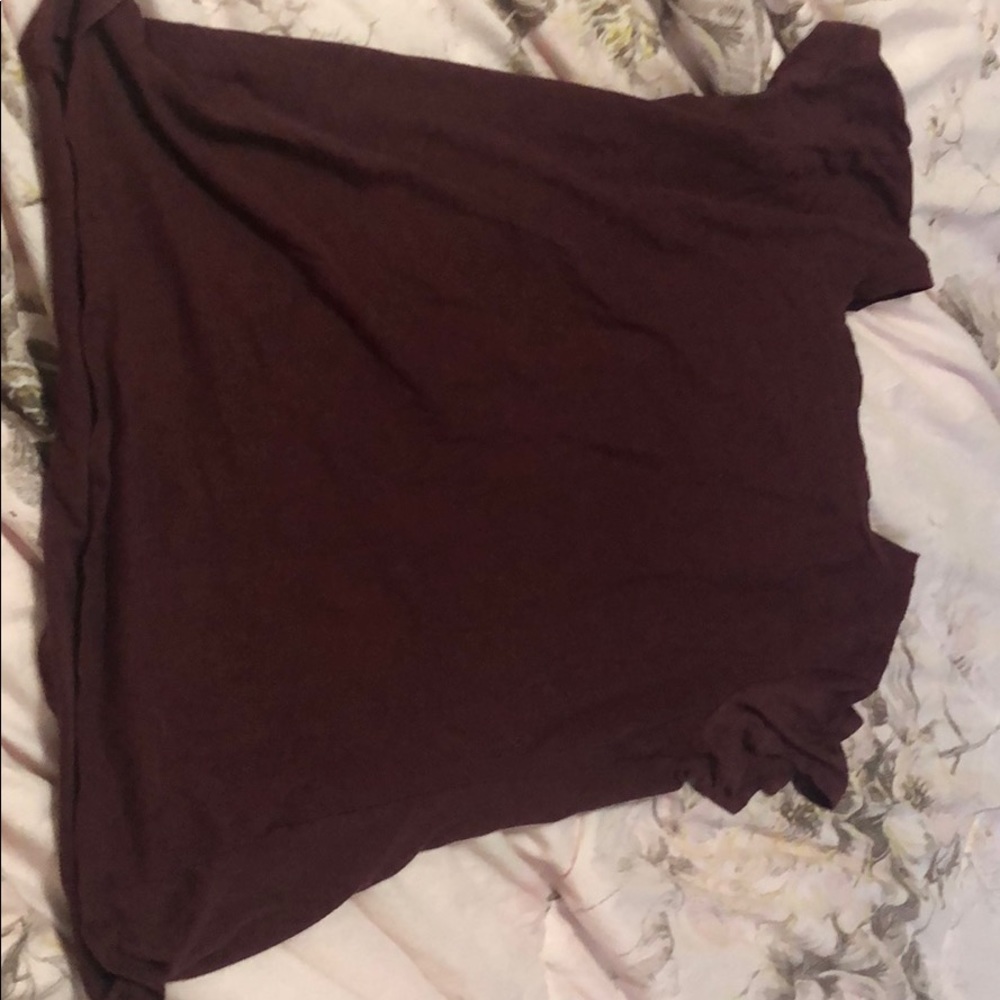 Burgundy Tee Shirt